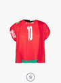 The Libertadores Top Multi from Renata Brenha at Couverture and The Garbstore 
ghost red