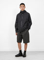 The x Mammut HS Hooded Jacket from Hiking Patrol comes in Black at Couverture & The Garbstore
model front 