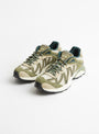 The W XT Whisper Embroidery Deep Lichen Green, Eucalyptus and Butterfly from Salomon at Couverture and The Garbstore ghost