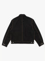 The Collared Work Jacket from Stüssy comes in Black at Couverture & The Garbstore
back 
