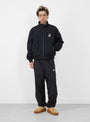 The Polar Fleece Lined Jacket from Stüssy comes in Black at Couverture & The Garbstore
model front