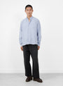 The Vintage Washed Double Knee from Sedan All-Purpose comes in Black at Couverture & The Garbstore
model front
