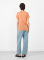 The Tee Shirt from Baserange comes in Branch Terracotta at Couverture & The Garbstore
model back