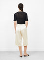 The Cotton Embroidered Top from Cordera comes in Black at Couverture & The Garbstore
model back