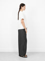 The Embroidered T-Shirt from Cordera comes in White at Couverture & The Garbstore
model side