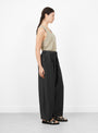 The Maxi Pants from Cordera come in Espresso at Couverture & The Garbstore
model side
