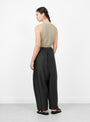 The Maxi Pants from Cordera come in Espresso at Couverture & The Garbstore
model back