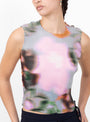The Thelma Pleated Top from Julia Heuer comes in Maris at Couverture & The Garbstore
model detail