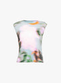 The Thelma Pleated Top from Julia Heuer comes in Maris at Couverture & The Garbstore
front 