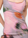 The Lexi Strap Dress from Julia Heuer comes in the Maris at Couverture & The Garbstore
detail