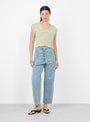 Acrea Knit Top Dove from Rachel Comey at Couverture & The Garbstore Model front 
