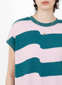 The Wind Flag T-Shirt from Minä Perhonen comes in Pink at Couverture & The Garbstore
model detail