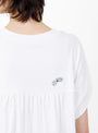 Choucho T-Shirt in White from Minä Perhonen at Couverture & The Garbstore
model detail