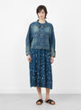 Everyday Denim Jacket Blue from Minä Perhonen at Couverture & The Garbstore
model front 
