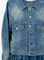 Everyday Denim Jacket Blue from Minä Perhonen at Couverture & The Garbstore
model detail