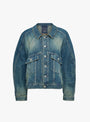 Everyday Denim Jacket Blue from Minä Perhonen at Couverture & The Garbstore
front 