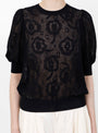 Candy Flower Top Navy from Minä Perhonen at Couverture & The Garbstore
model detail