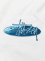 The Wave Oval Tee from Stüssy comes in White at Couverture & The Garbstore
detail
