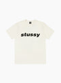 The Shark Pigment Dyed Tee from Stüssy comes in Natural at Couverture & The Garbstore
front 