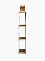 The Rubberized Fabric Hanging Organizer 3 Shelves from PUEBCO at Couverture & The Garbstore
detail