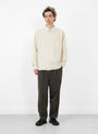The Made in Japan Grande Shirt from TDR comes in White at Couverture & The Garbstore
model front