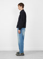 House Trophy Blouson Navy from TDR at Couverture & The Garbstore
Model side
