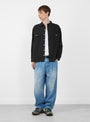Double Pocket Grande Shirt Black from TDR at Couverture & The Garbstore
Model Front