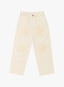 The HBT Port Pant in Ecru from Khakis at Couverture and The Garbstore 
ghost 