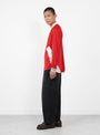 Reebok LS Game Shirt Red from Sedan All-Purpose at Couverture & The Garbstore
model side