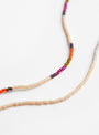 Chrysocolla Pear Briolette Necklace Multi from Blythe Bruckner at Couverture & The Garbstore
 beads