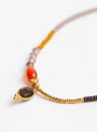 Tiny Amethyst Charm with Carnelian Necklace Multi from Blythe Bruckner at Couverture & The Garbstore
detail