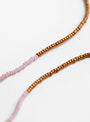 Tiny Amethyst Charm with Carnelian Necklace Multi from Blythe Bruckner at Couverture & The Garbstore
beads