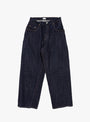 Baggy 5 Pocket Pants Dark Navy (One Wash) from Ciota at Couverture and The Garbstore front