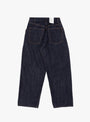 Baggy 5 Pocket Pants Dark Navy (One Wash) from Ciota at Couverture and The Garbstore 
back