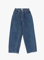 The Wide Baggy 5 Pocket Pants Deep Blue from Ciota at Couverture and The Garbstore
front