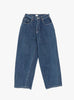 The Wide Baggy 5 Pocket Pants Deep Blue from Ciota at Couverture and The Garbstore
front