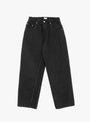 The Wide Baggy 5 Pocket Pants Medium Black from Ciota at Couverture and The Garbstore
front