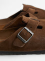 The Boston SFB LEVE from Birkenstock comes in Carafe at Couverture & The Garbstore
detail