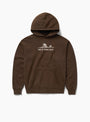 Follow The Road Pullover Hoodie Dark Brown from One of these days at Couverture & The Garbstore
front