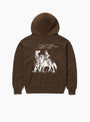 Follow The Road Pullover Hoodie Dark Brown from One of these days at Couverture & The Garbstore back