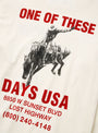Break On Through LS T-Shirt Bone from One of These Days at Couverture & The Garbstore detail