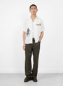 Tomorrow Has Spoken Shirt Bone from One of These Days at Couverture & The Garbstore
model front