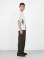 Tomorrow Has Spoken Shirt Bone from One of These Days at Couverture & The Garbstore
model side