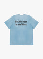 Best In The West T-Shirt Light Blue from One of These Days at Couverture & The Garbstore
back 