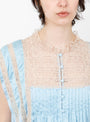 The Ethel Top from Sea comes in Blue at Couverture & The Garbstore
model detail