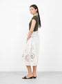 The Lace Apron Dress from S.I.T.A at Couverture & The Garbstore
model side