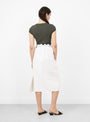 The Lace Apron Dress from S.I.T.A at Couverture & The Garbstore
model back 