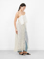 Lace Apron Dress Undyed