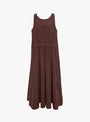 The Apron Dress from Girls of Dust comes in Henna at Couverture & The Garbstore
front 