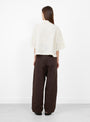 The Sumatra Shirt from Girls of Dust comes in Wheat at Couverture & The Garbstore
model back